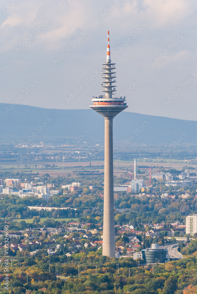 Fototapeta premium Television tower, Frankfurt (Germany)