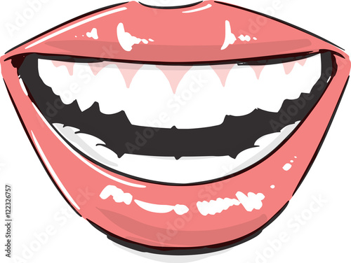 Smile Fashion Style Illustration