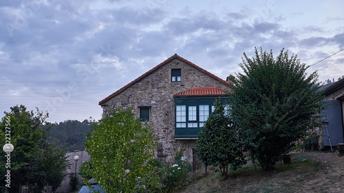 Pilgrims, Road to Compostela, pilgrims Road to French Santiago de Compostela, Galicia, Spain, landscapes in the pilgrimage to Santiago de Compostela