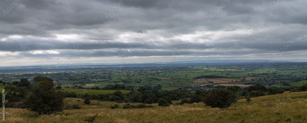 View across Somerset