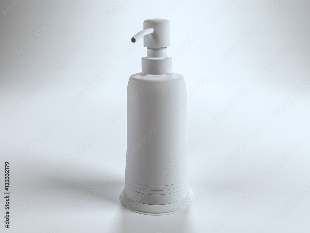 Single blank pump top lotion container Single blank pump top lotion container