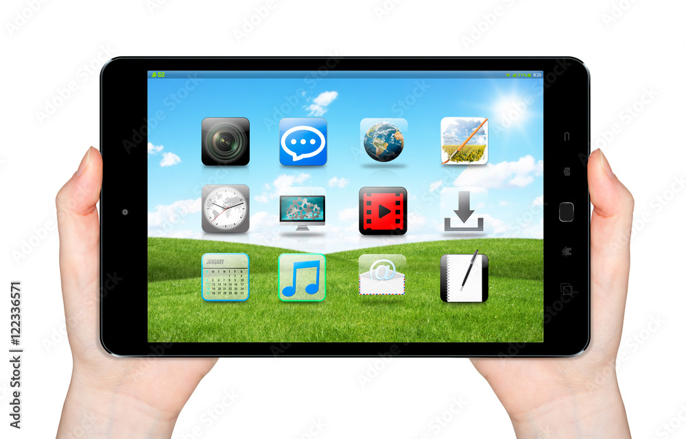 Hand with mobile phone 3D rendering Hand with mobile phone 3D rendering