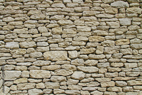 Mur en pierre sèche photo