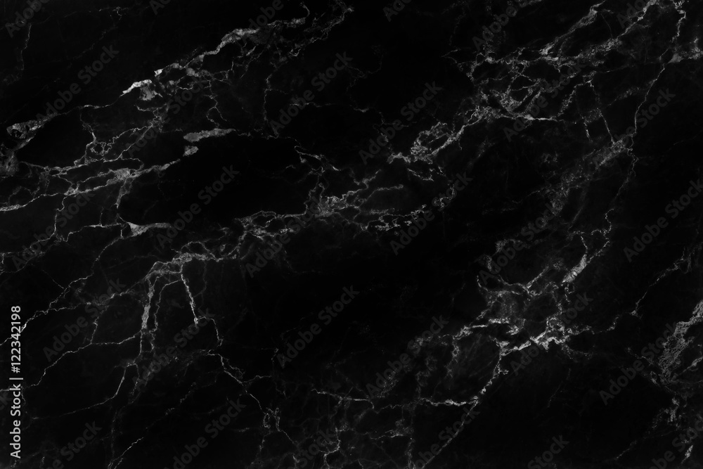 Black marble natural pattern for background, abstract natural ma