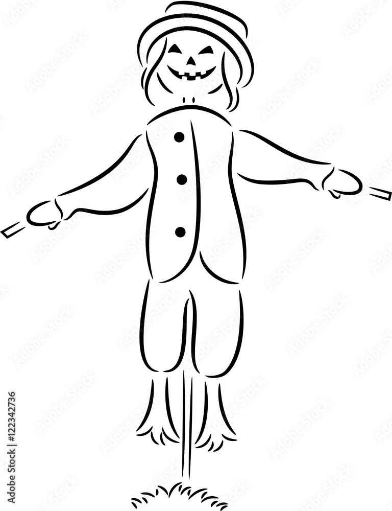 Fototapeta premium Scarecrow
