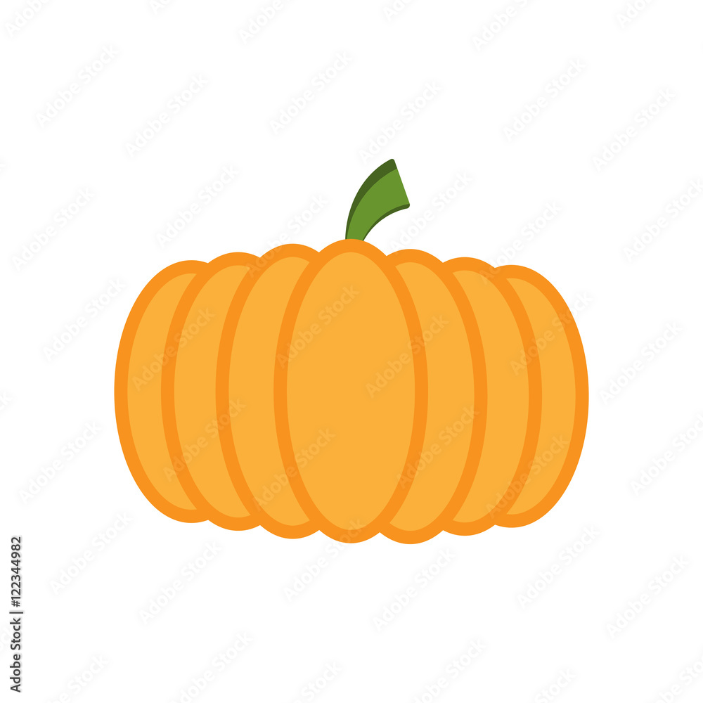 Pumpkin layers. Vector illustration. Pumpkin layers. Vector illustration.