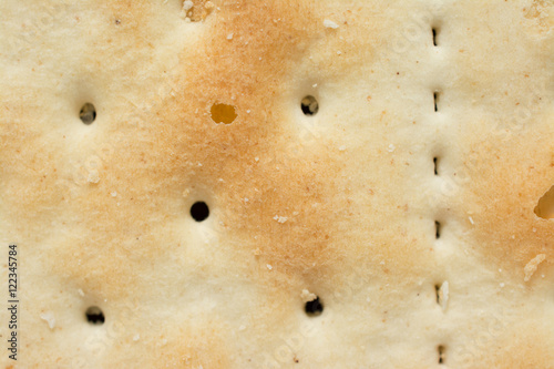 Texture of a cracker as background