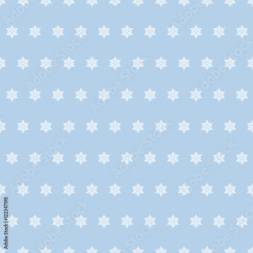 Snowflake vector pattern