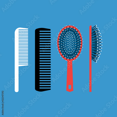 Combs - items for combing hair and scalp massage