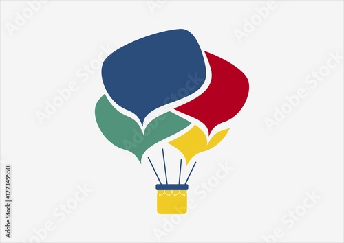 Speech Bubbles Ballon