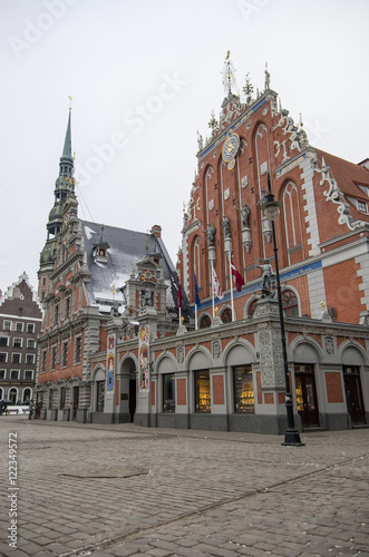 Blackheads House on the Town Hall square, Riga, Latvia
