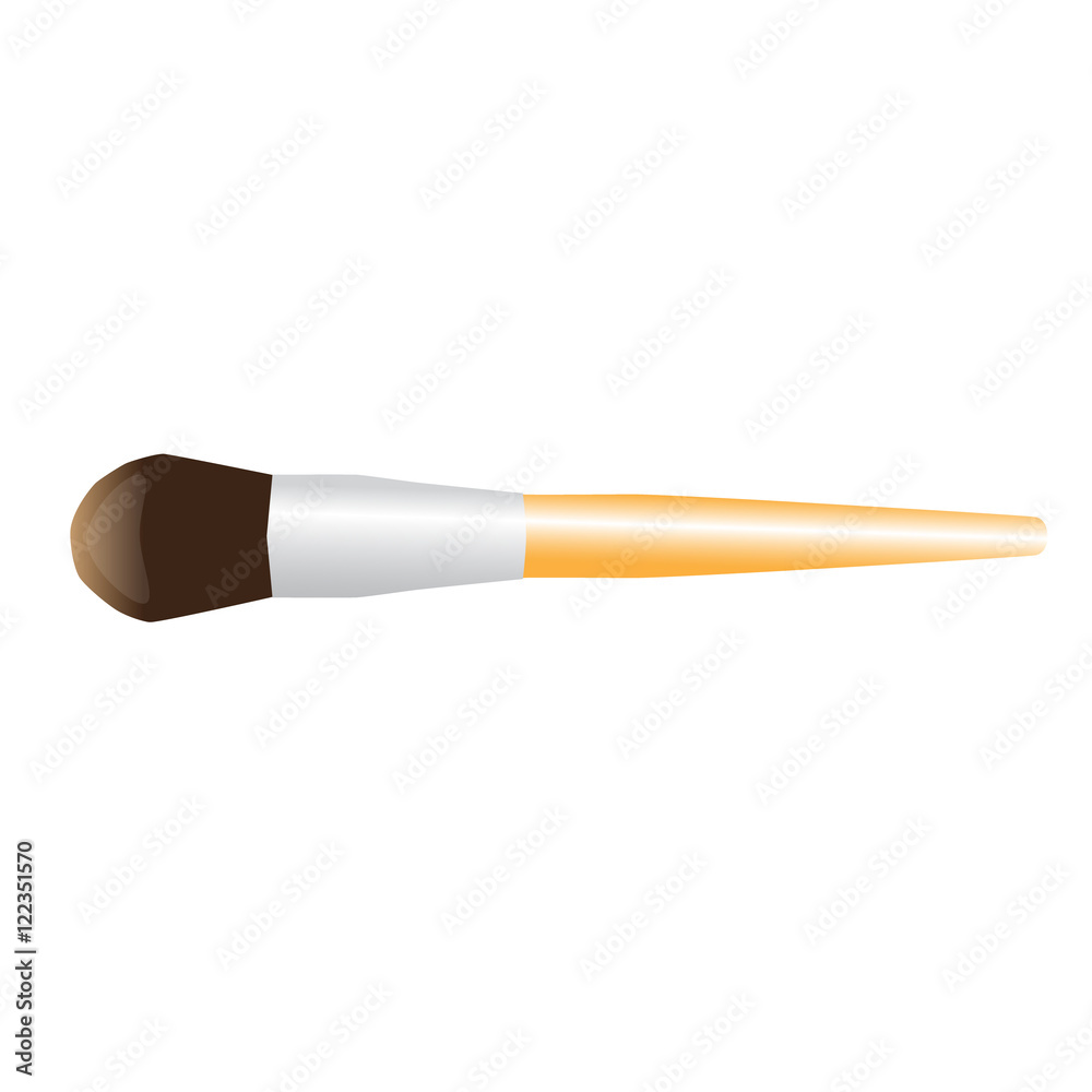 make-up brush vector illustration make-up brush vector illustration
