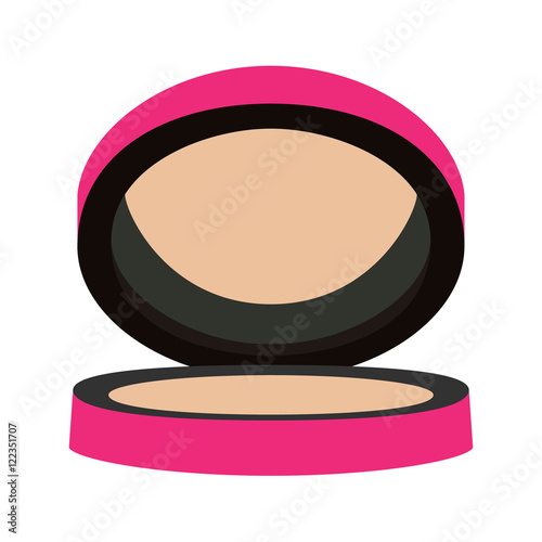 compact powder vector illustration