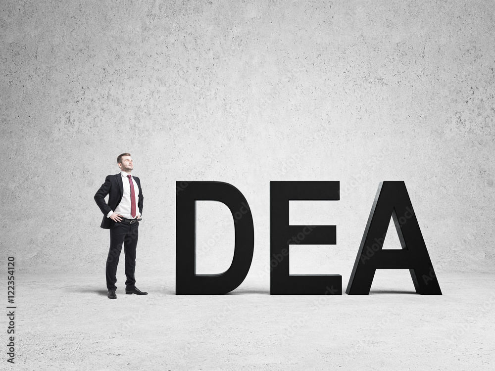 Obraz premium Idea man