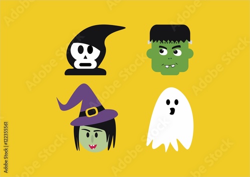 Ícones do Halloween