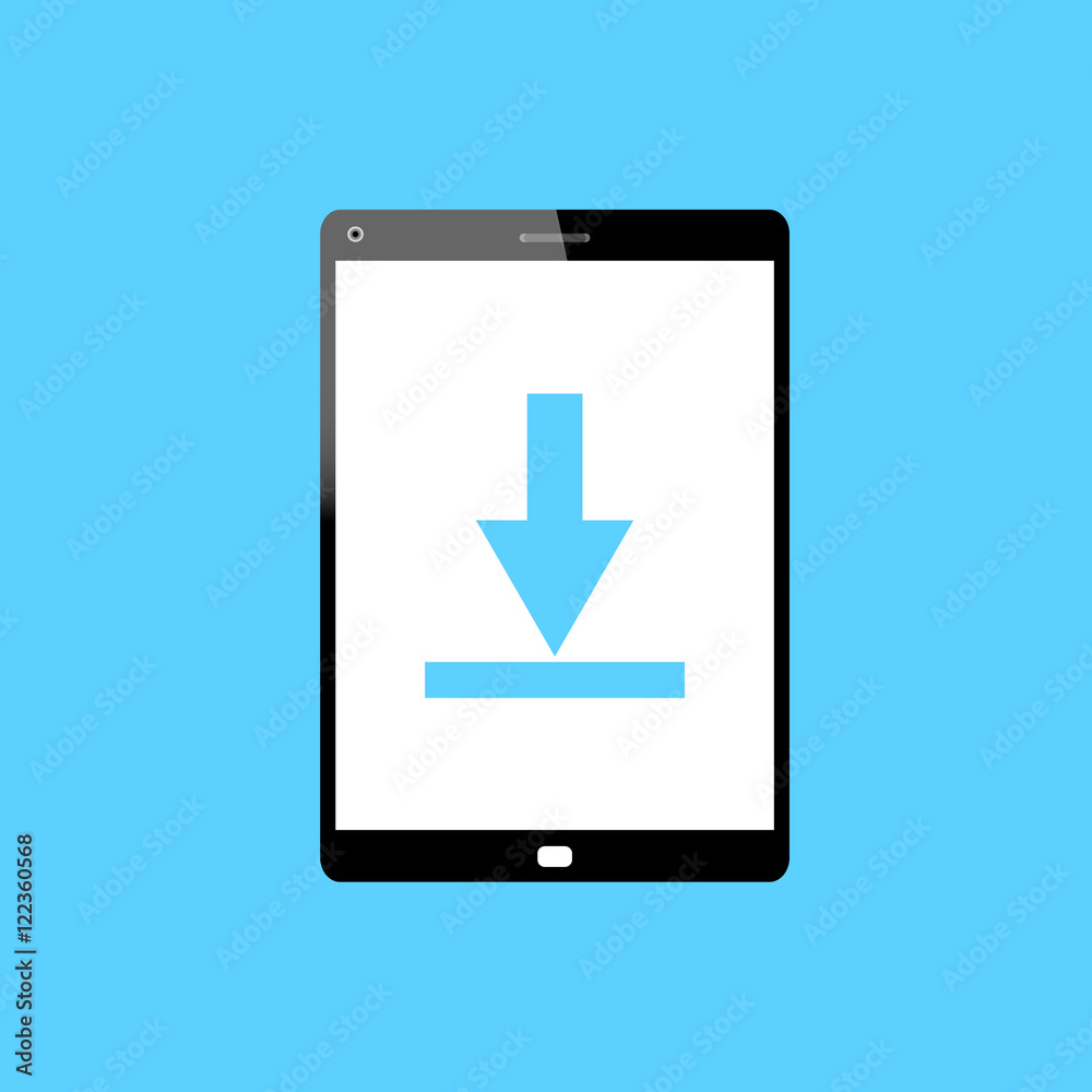 tablet download icon tablet download icon