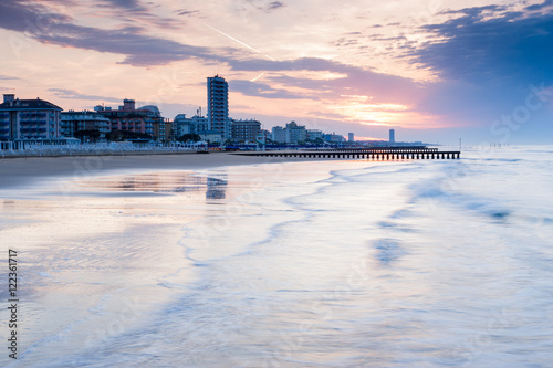 Jesolo am Morgen
