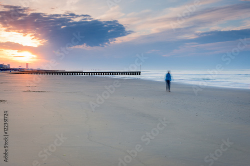 Morgenspaziergang am Sandstrand - Jesolo