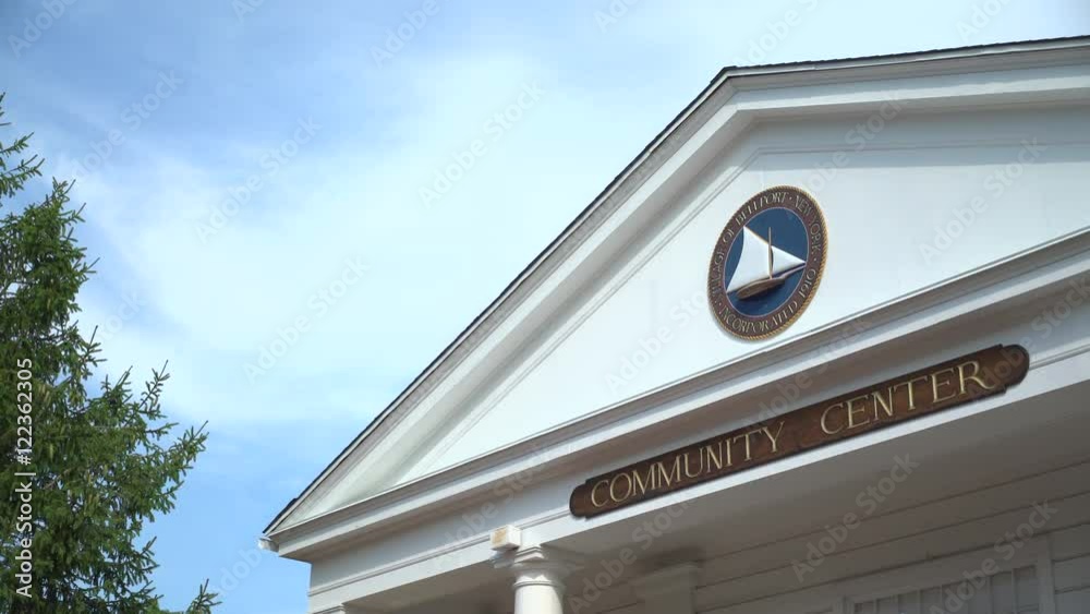 The Bellport, NY community center