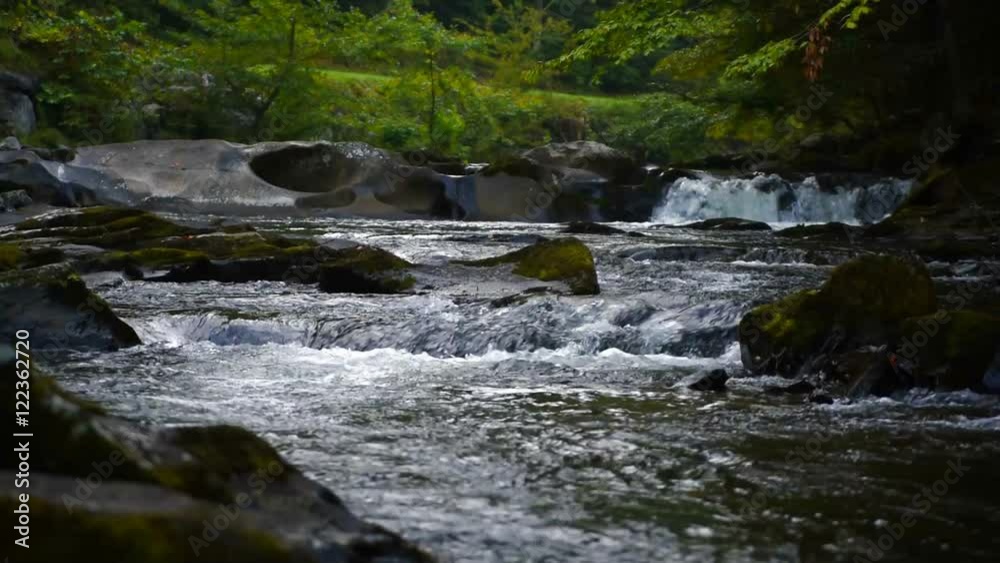 Peaceful river running through Great Smokey Mountians Peaceful river running through Great Smokey Mountians