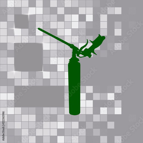 Foam gun icon