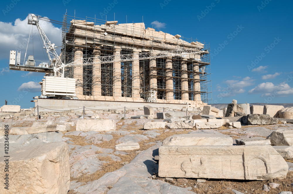 Obraz premium Parthenon Acropolis of Athens, Greece