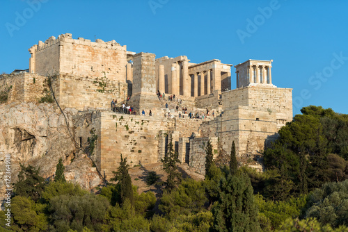 Entrance to Acropolis of Athens, Greece