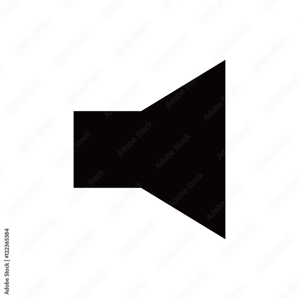 volume icon stock vector illustration flat design volume icon stock vector illustration flat design