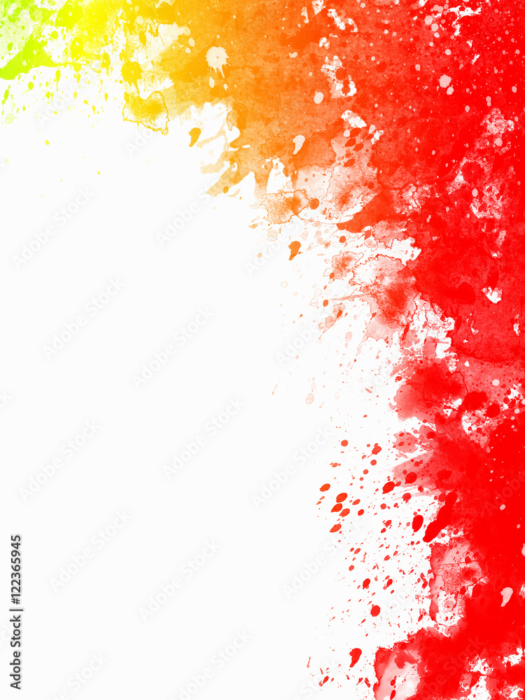 Fototapeta premium Abstract stain watercolors.colors wet on dry paper 