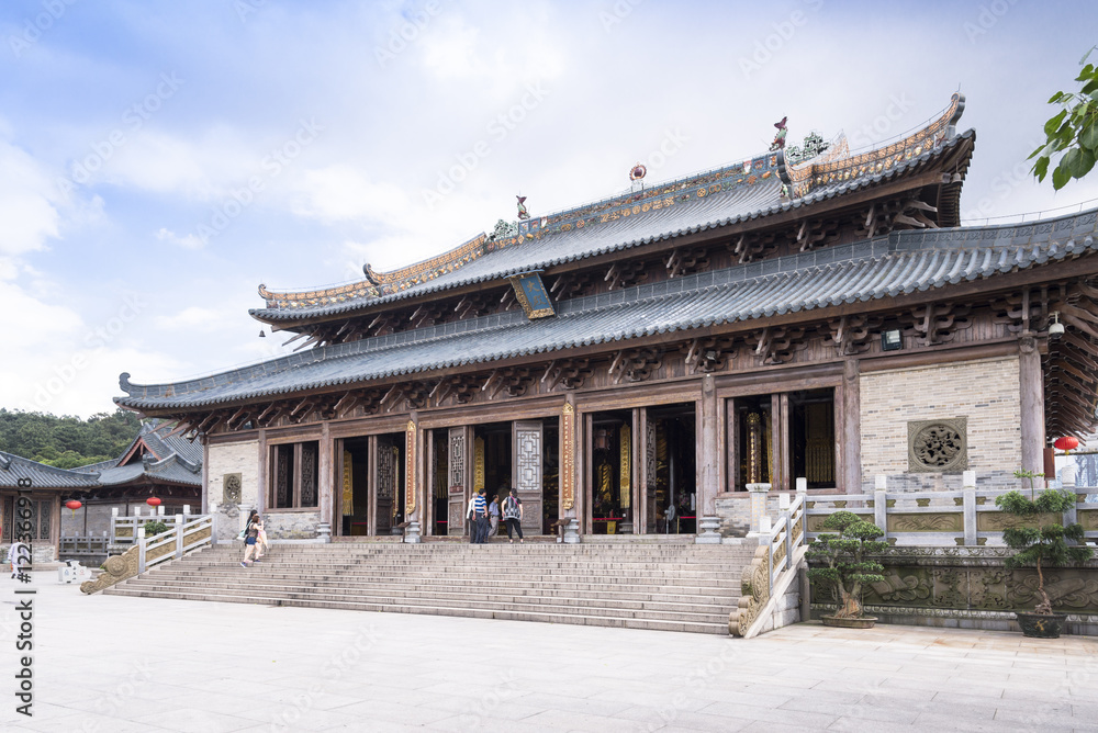 Buddhist temple architecture