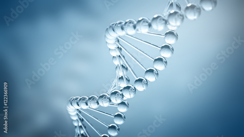DNA Background - 3D illustration