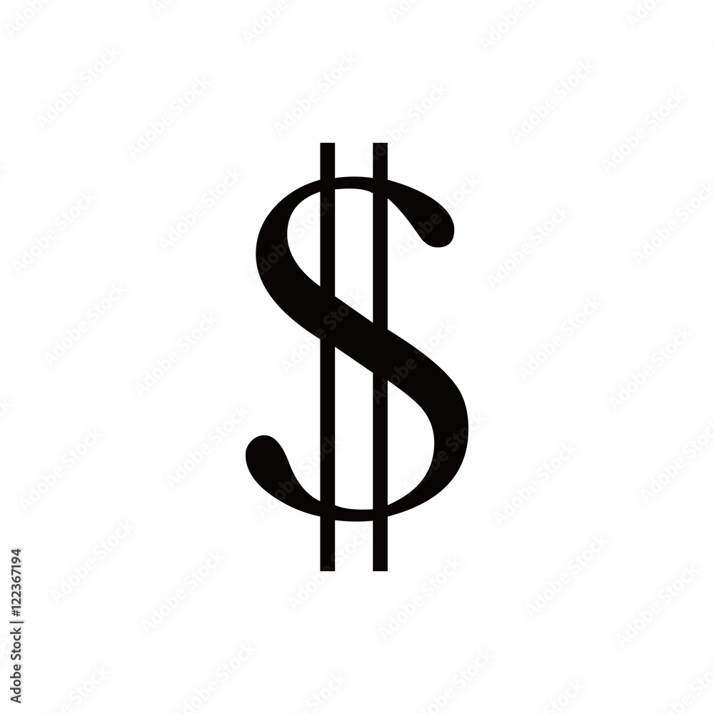 money icon stock vector illustration flat design money icon stock vector illustration flat design