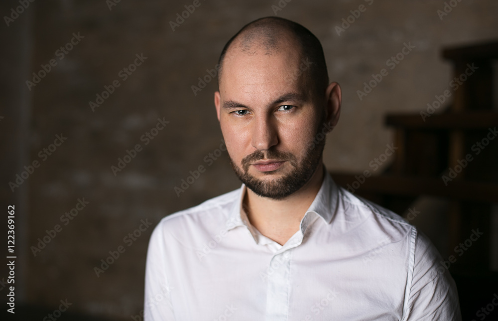 businessman in white shirt standing businessman in white shirt standing