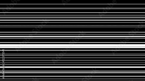High contrast white lines animating over black background loop.