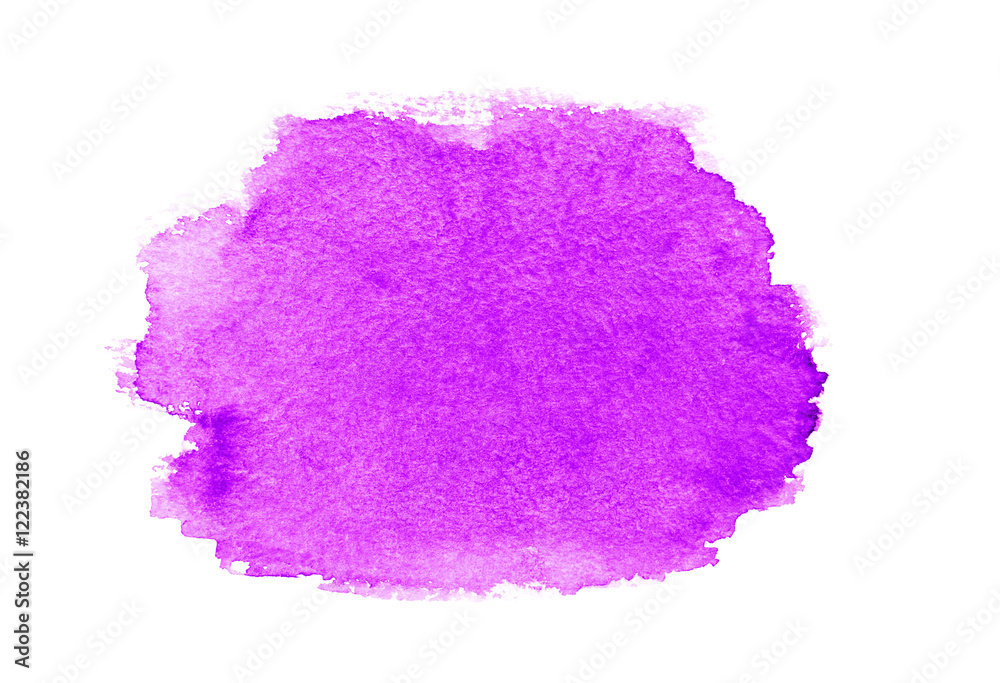 Pink of color strokes on white background with clipping path