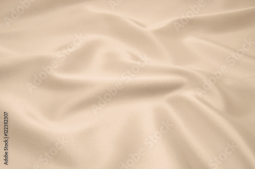 brown satin fabric as background