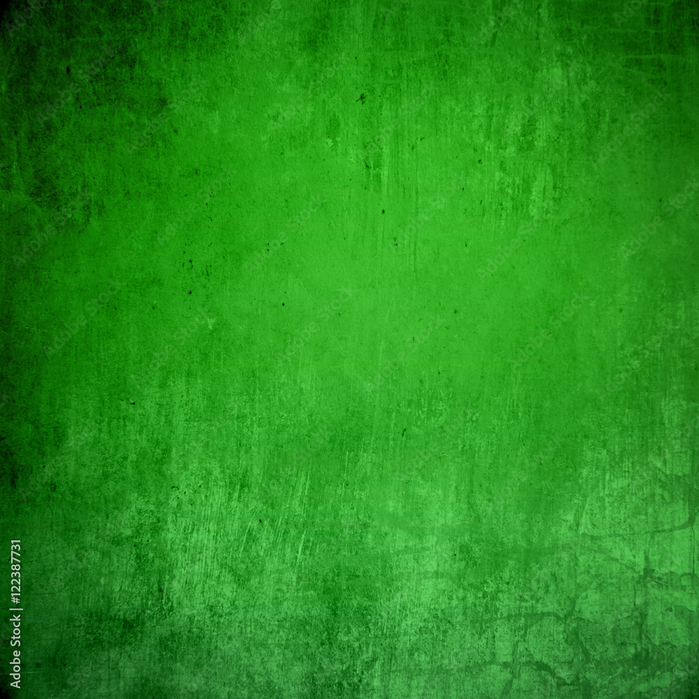 Fototapeta premium Textured green background