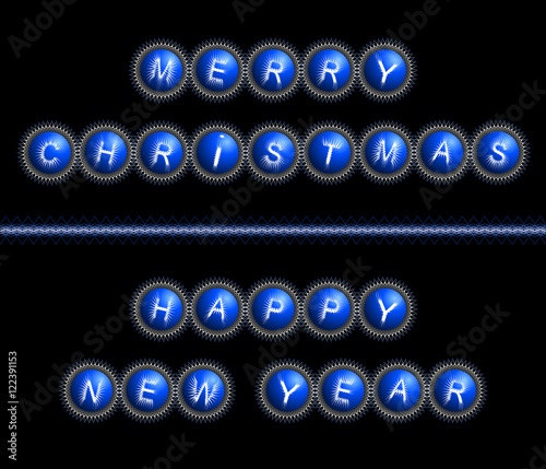 merry christmas and happy new year texts