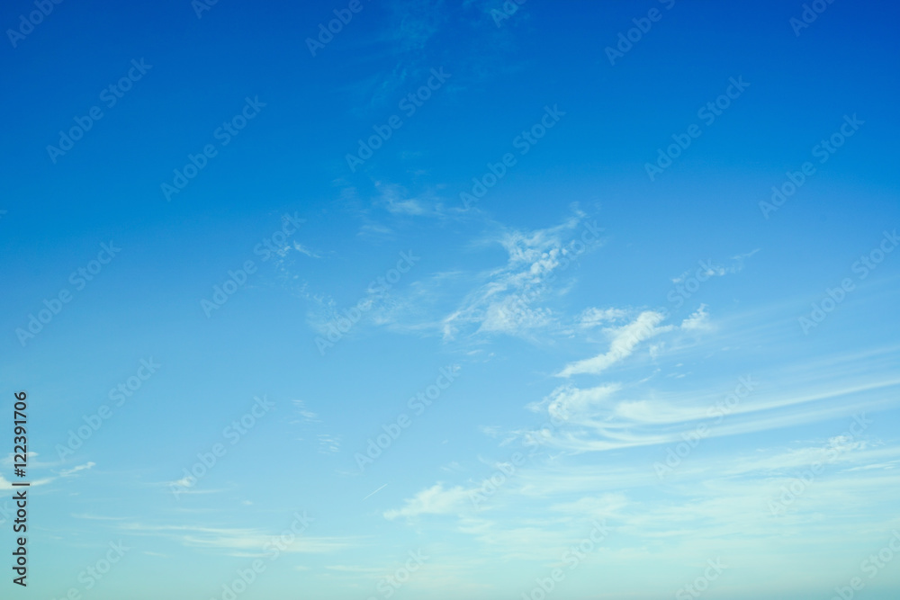 soft cloud on bright blue sky in summer soft cloud on bright blue sky in summer