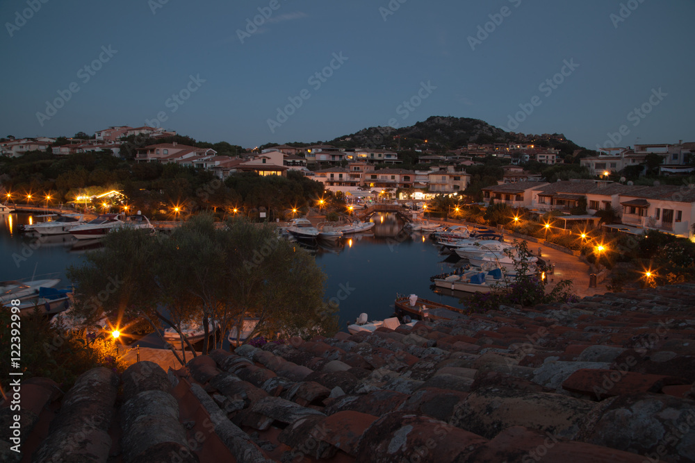 Porto Rotondo di sera Sardegna