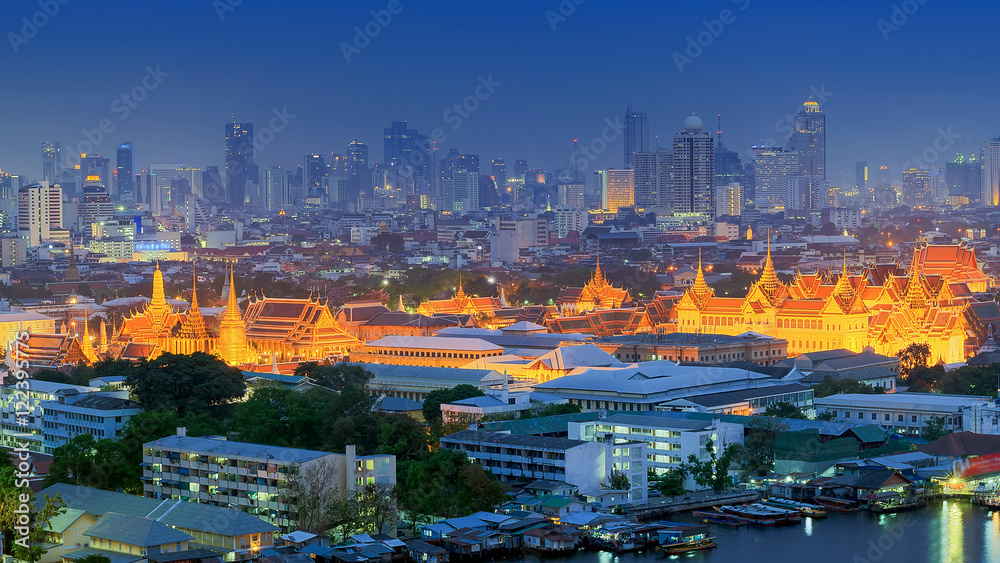 Panorama view of bangkok