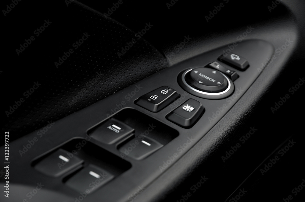 New car control panel buttons