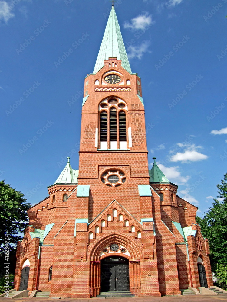 Obraz premium Evangelische Dreifaltigkeitskirche in GELSENKIRCHEN