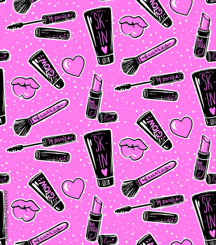 Makeup background.
