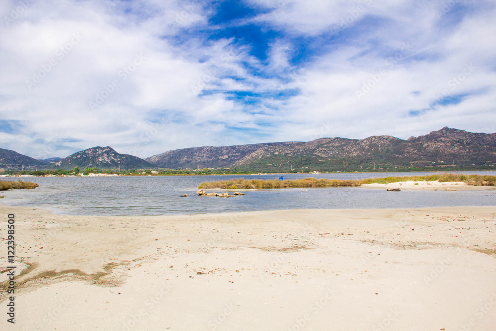 Sandy beach La Cinta near San-Teodoro, Sardinia, Italy
