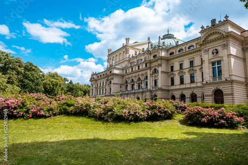 Wallpaper Mural Slowackiego theater in summer time in Krakow Torontodigital.ca