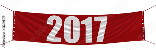 Big 2017 Banner. Image with clipping path