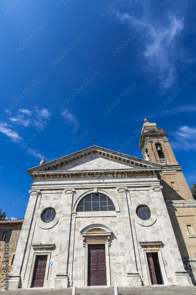 Church Santa Maria del Soccorso in Montalcino