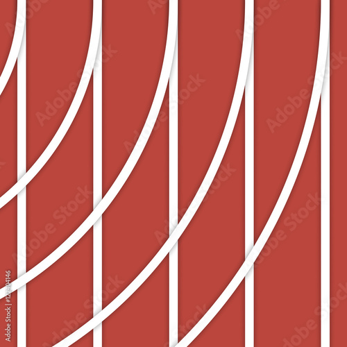 background - running track lines and curves material design vector illustration
