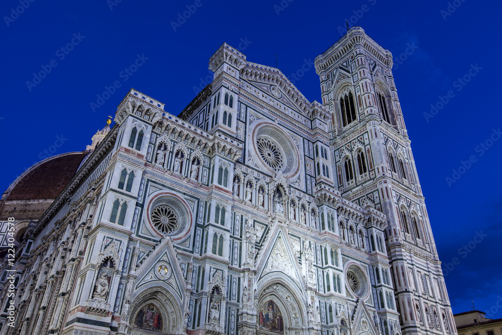 Fototapeta premium Santa Maria del Fiore church in Florence, Italy